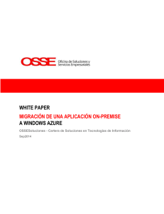 white paper migración de una aplicación on