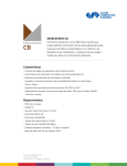 MARCATRON CB Características Requerimientos