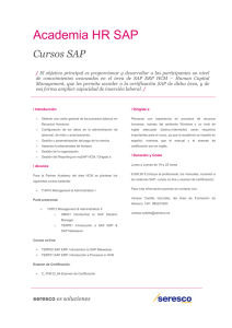 Academia HR SAP Seresco