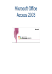 Ayuda de Microsoft Access 2003