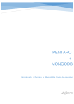 Mongodb+Pentaho
