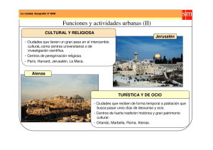 Funciones y actividades urbanas (II)