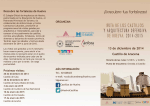 Tríptico Aracena_11dic web - Colegio Oficial de Arquitectos de Huelva