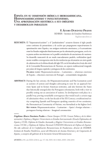 esPa&ntilde;a en su dimensi&oacute;n ib&eacute;rica e iberoamericana