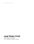 José Pedro Croft 1957, Oporto, Portugal