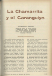 La Chamarrita y el Caranguiyo