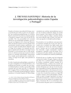 Historia de la investigación paleontológica entre España y Portugal