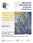 Histoire culturelle de l`espace lusophone : perspectives et approches
