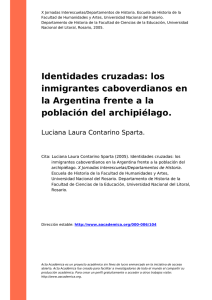 Identidades cruzadas: los inmigrantes caboverdianos en la