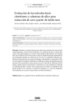 Evaluación de los métodos fenol- cloroformo y columnas de sílice