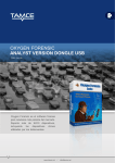 Folleto Oxygen Forensic Analyst versión con Dongle USB