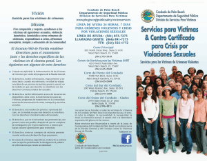 www.pbcgov.org/victimservices LÍNEA DE AYUDA 24