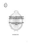 manual de procedimientos tanatológicos forenses y servicios