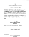 NOTIFICACIÓN POR AVISO No. 0070 de 2016 El suscrito