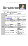 formulario de presentación de antecedentes