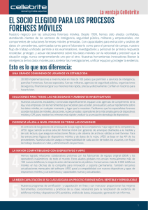 el socio elegido para los procesos forenses m&oacute;viles