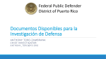 Federal Public Defender - District of Puerto Rico