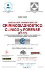 CRIMINODIAGNÓSTICO CLÍNICO y FORENSE