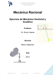 1 Mecánica Racional - Universidad Tecnológica Nacional
