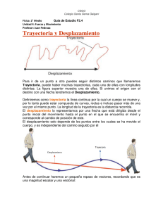 Trayectoria y Desplazamiento