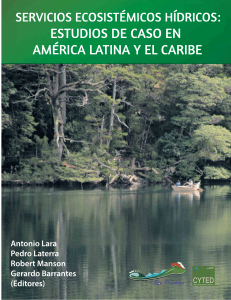 3 servicios ecosistémicos hídricos: estudios de caso en américa