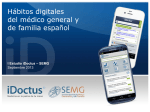 Hábitos digitales del médico general y de familia español