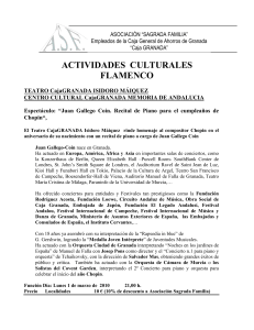 actividades culturales - Asociación Sagrada Familia