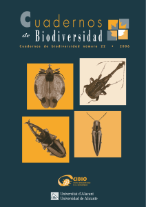 Cuadernos de Biodiversidad 22 - CIBIO
