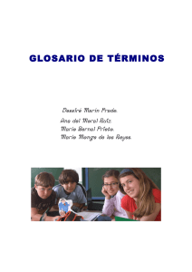 glosario de términos - Proyectoguadalquivir