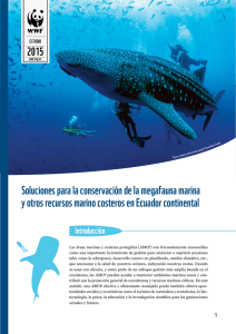 Soluciones para la conservación de la megafauna marina y otros