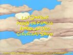 Los Simpsons Padre de Familia American Dad Cleveland Show