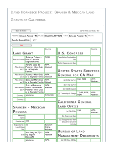 SPANISH MEXICAN U.S. CONGRESS GENERAL FOR CA MAP