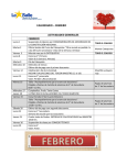 calendario febrero - Colegio JMMP – De La Salle Tecpan