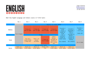 Bath City English Language and Culture course con Familia Inglesa