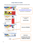 Colegio Albatros de Saltillo INFORMACIÓN PARA PADRES DE
