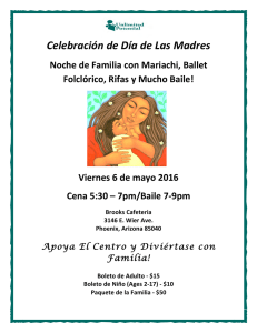 Celebración de Día de Las Madres