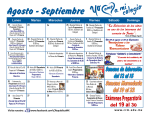 Agosto - Septiembre - Colegio República Mexicana