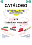 424 Cortadoras manuales