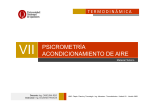 PSICROMETRÍA ACONDICIONAMIENTO DE AIRE VII