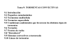 Tema 9: TORMENTAS CONVECTIVAS 9.1 Introducción 9.2