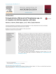 Enriquecimiento diferencial de Pseudomonas spp. en el rizoplano