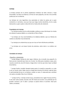 Lenteja - Directodelcampo.com