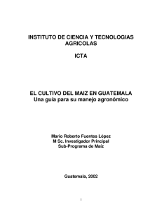 INSTITUTO DE CIENCIA Y TECNOLOGIAS AGRICOLAS ICTA EL