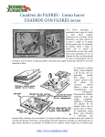 Cuadros de FLORES - Como hacer CUADROS CON FLORES secas