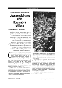 Usos medicinales déla flora nativa chilena