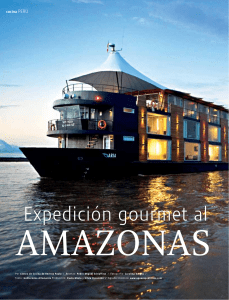 cocina PERÚ - Aqua Expeditions