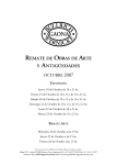 Catálogo de Objetos en Subasta - Bullrich, Gaona, Wernicke SRL