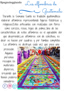 Las Alfombras de Guatemala en Semana Santa