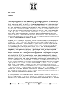 Nen&eacute; traviesa Jos&eacute; Mart&iacute; &iexcl;Qui&eacute;n sabe si hay una ni&ntilde;a que se