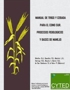 manual de trigo y cebada para el cono sur